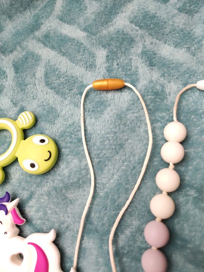 Lot de collier allaitement et mâchouilleur - photo numéro 12