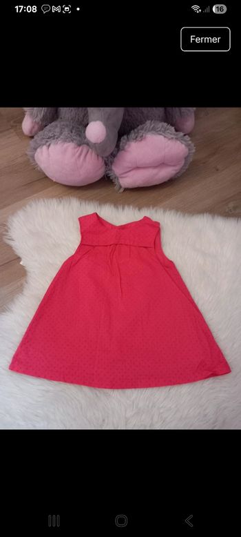 Très jolie robe 3 mois Kiabi 