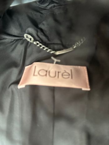 Manteau noir Laurel
