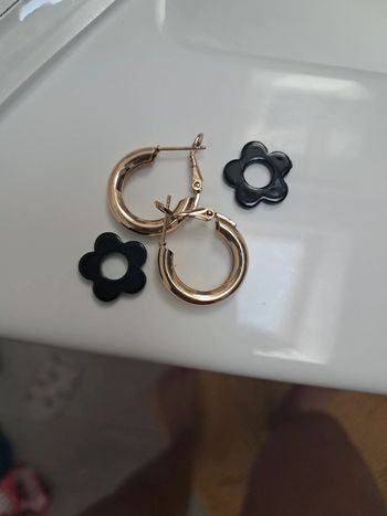 Boucles d'oreilles fleurs