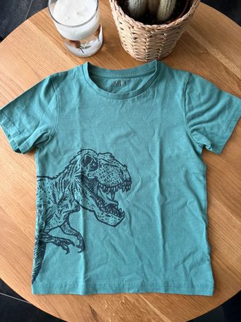 T-shirt vert dinosaure 🦖 Vertbaudet 8 ans
