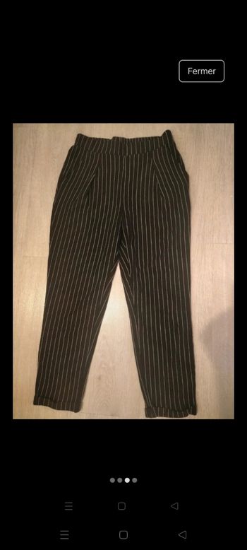 Pantalon droit femme