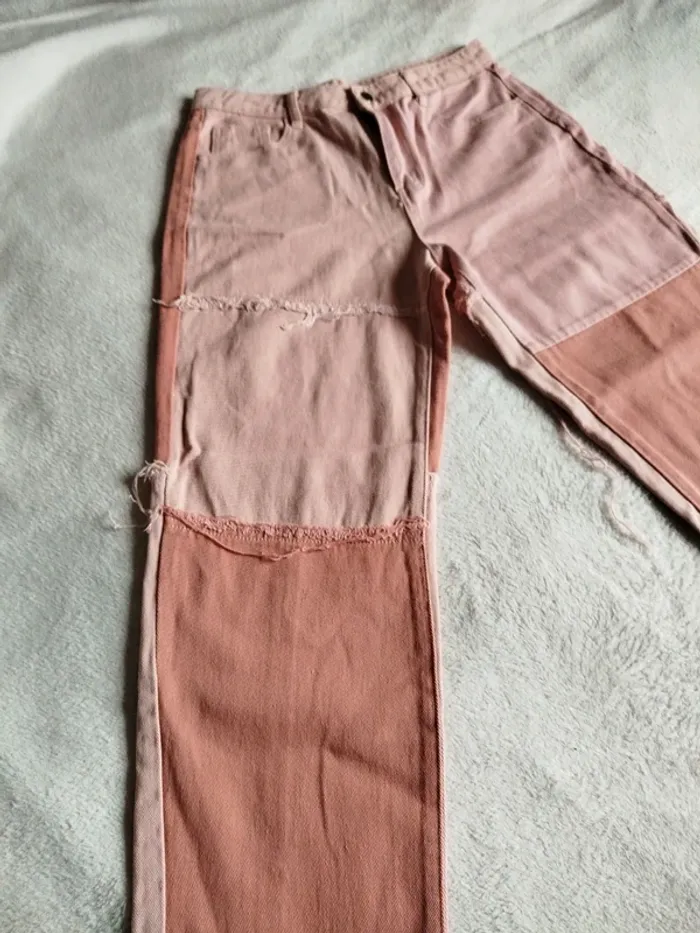 Pantalon femme style Mom Shein taille L - photo numéro 3