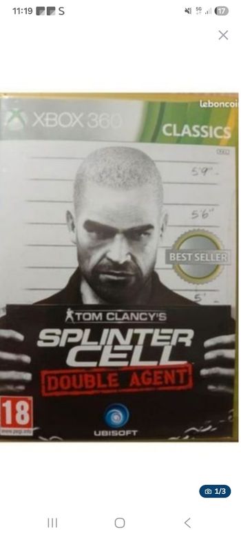 Splinter cell double agent xbox