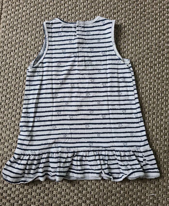 Robe à rayures marine - 9 mois - photo numéro 8