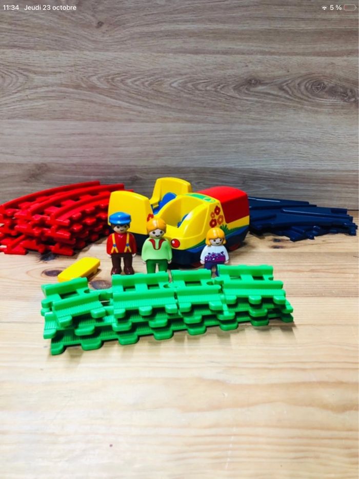 Train  playmobil 123 - photo numéro 3