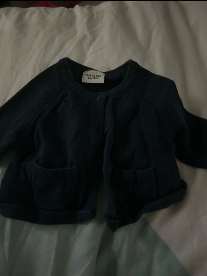 Gilet bleu nuit - photo numéro 2