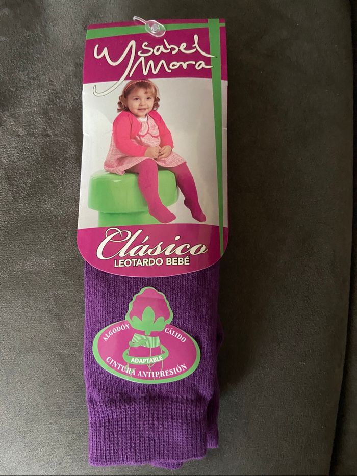Collant violet neuf 2 ans