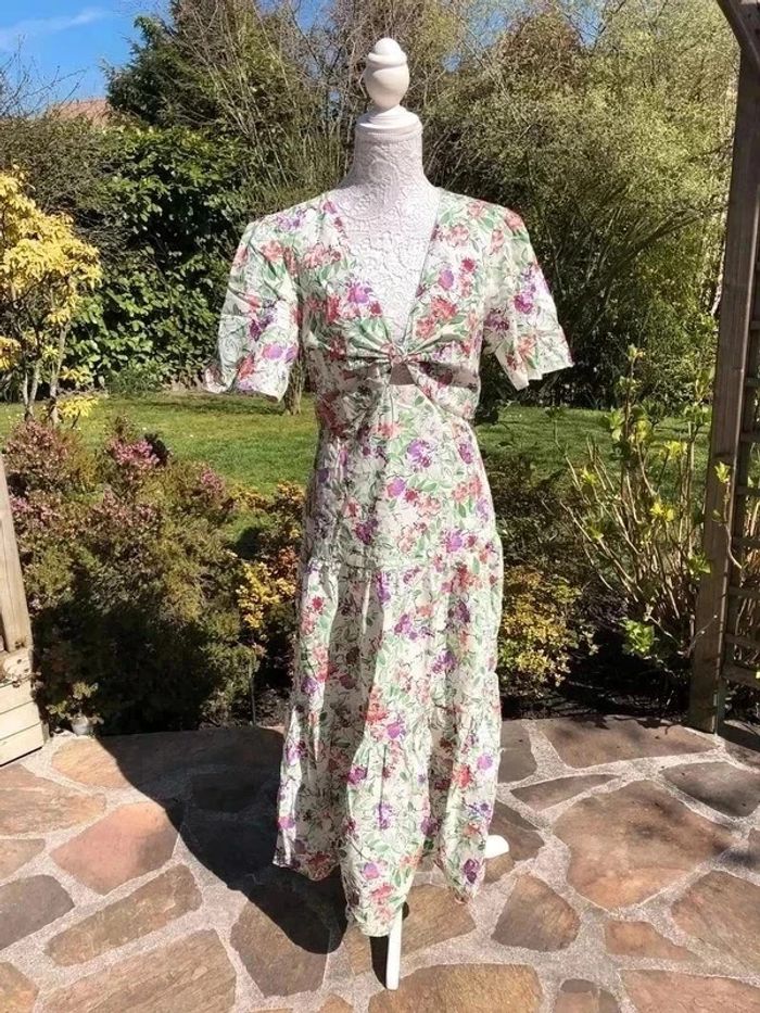 Robe Zara imprimée neuve taille M - photo numéro 2
