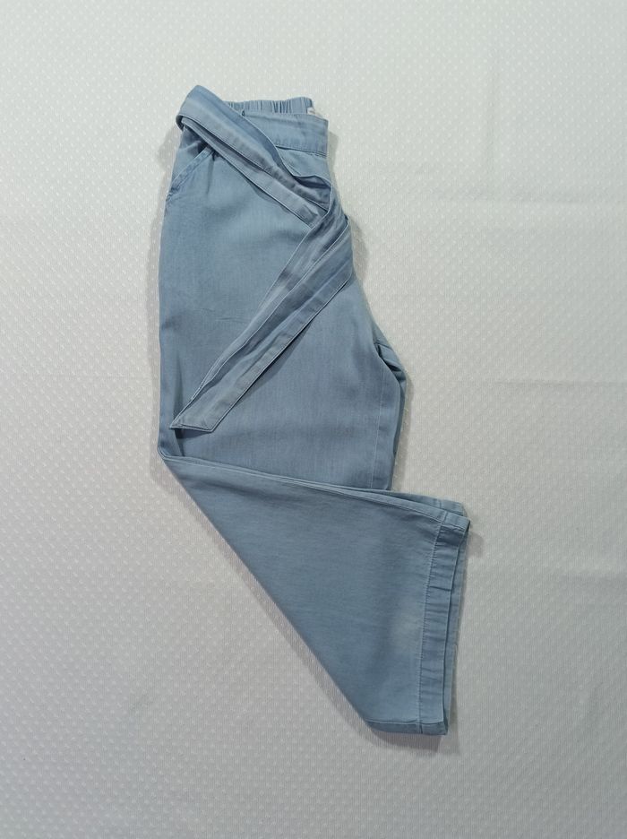 👖 Pantalon fille 12 ans – Fashion Private Company – Bleu clair - photo numéro 4