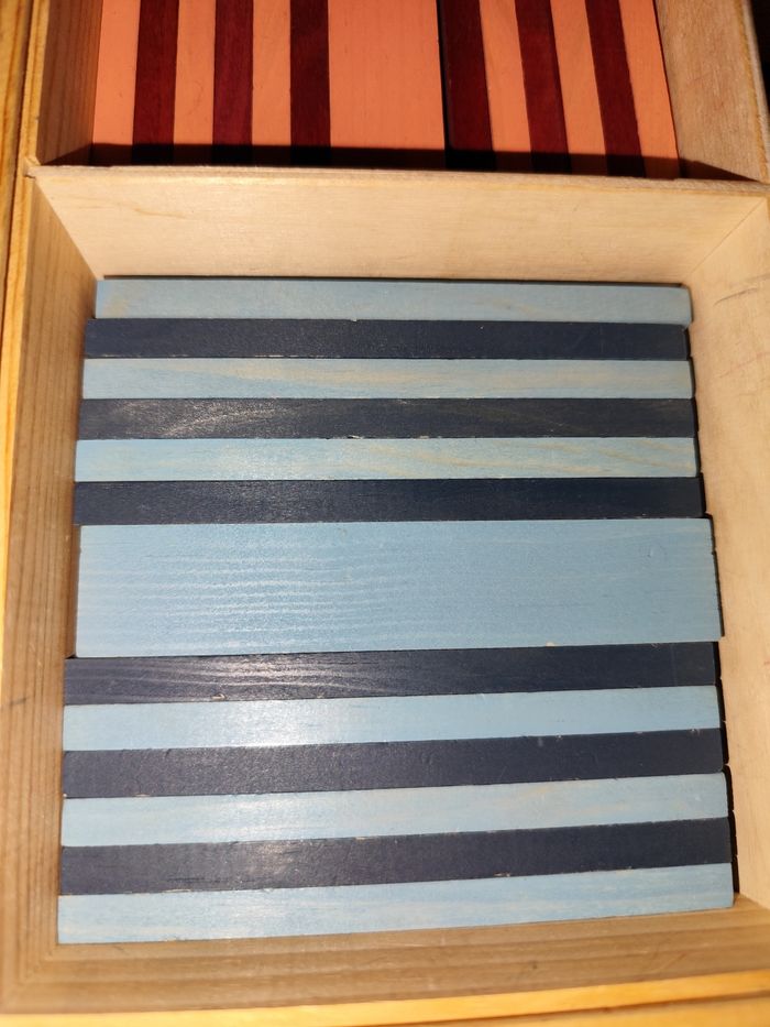 Kapla coffret octocolor de 100 planches multicolore jeu en bois - photo numéro 4