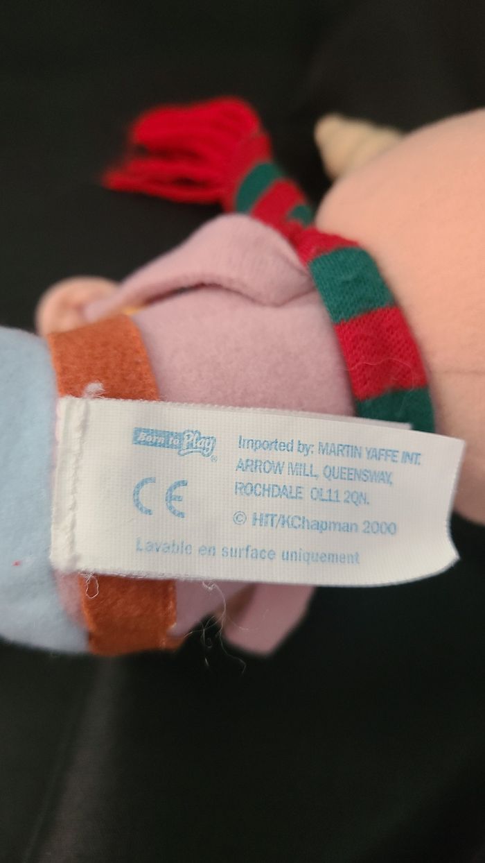 Peluche Épouvantail Potimarron BORN TO PLAY Bob le bricoleur - photo numéro 5