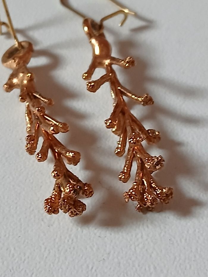 Boucles d'oreilles branches - photo numéro 2