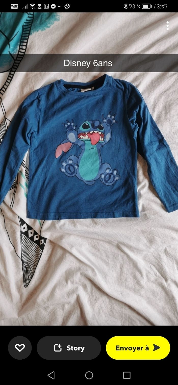 Pull sweet manche longue stitch