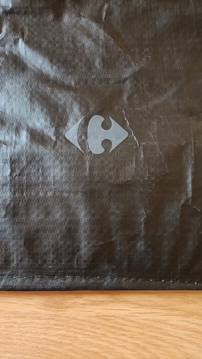 Grand sac de courses à porter en sac à dos - photo numéro 4