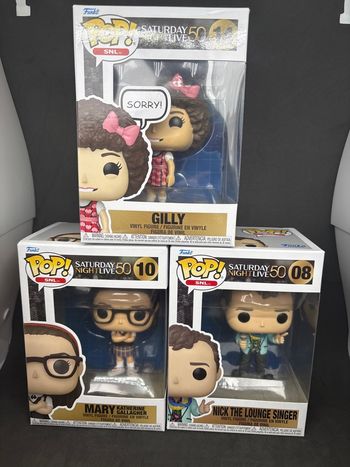 Funko pop Saturday night live 50 14 10 08 gilly Mary nick 