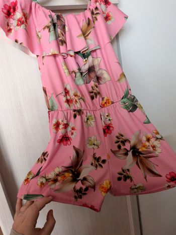 Combishort rose 6 ans 