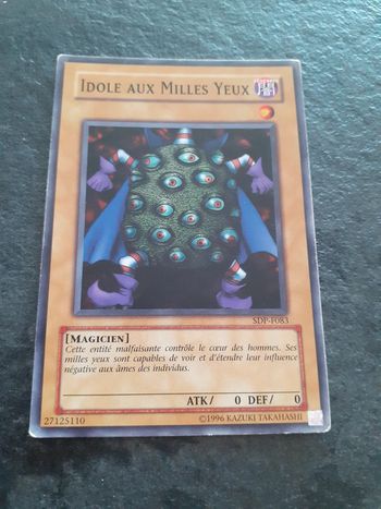 Carte Yu-Gi-Oh ! Idole Aux Milles Yeux SDP-F083