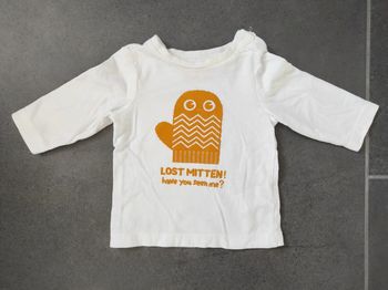 Tee-shirt bébé manches longues