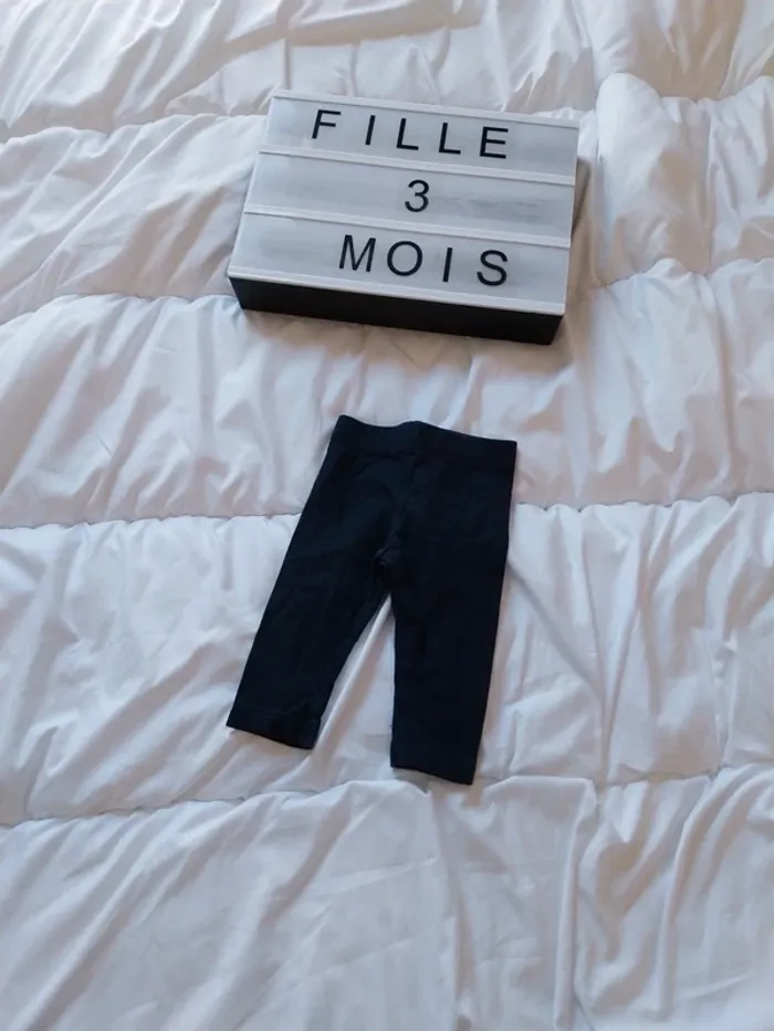 Leggings fille 3 mois
