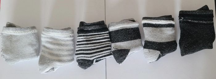 Lot de 6 paires de chaussettes antidérapantes - photo numéro 3