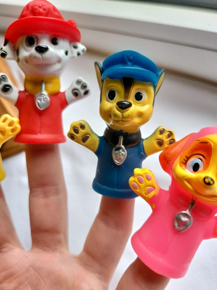 Figurines Famille doigts pat patrouille - photo numéro 5