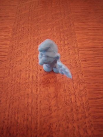 Schtroumpf Monochrome Marque Omo 1983