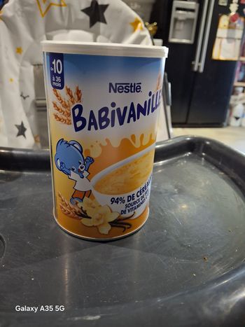 Céréales bébé a partir de 10 mois Nestlé babivanille