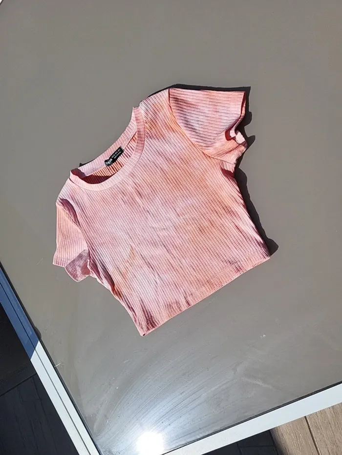 Crop top orange - photo numéro 3
