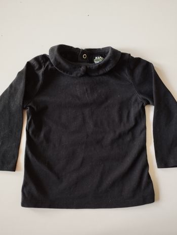 Tee shirt manches longues fille 18 mois