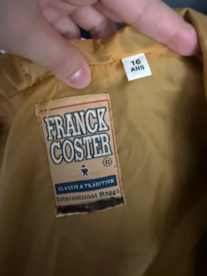Imperméable Franck Coster Vintage - photo numéro 4