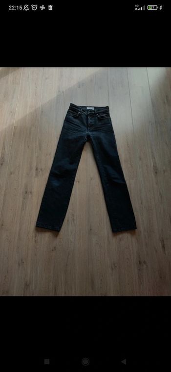Jean droit noir Mango taille 32