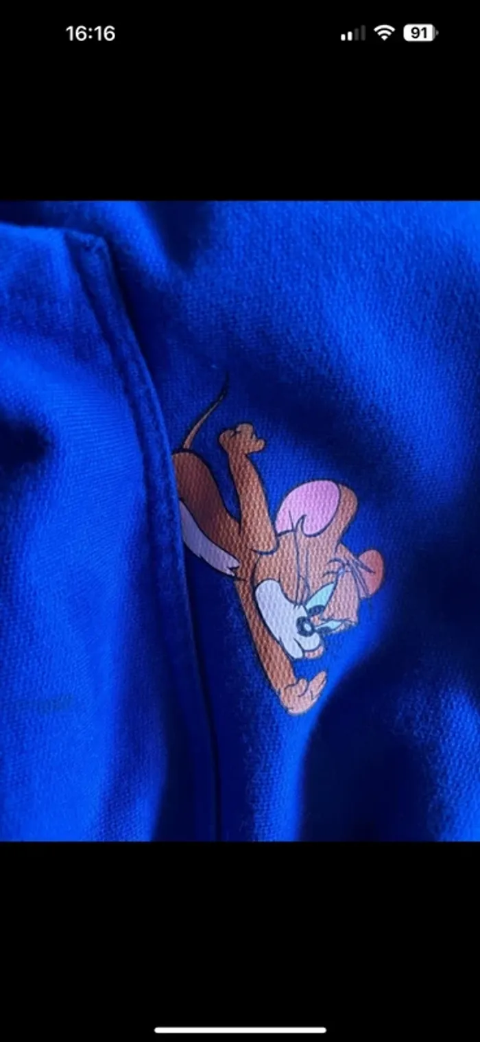 Magnifique sweet capuche #tom et Jerry XL - photo numéro 4