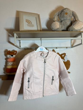 Veste similicuir fille • 23 mois 
