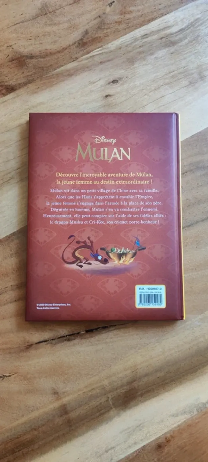 Livre Disney - Aladdin - Mulan - photo numéro 3