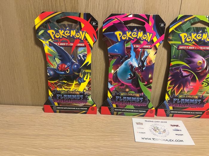 Pokémon art set ME02 blister flammes fantasmagoriques fr - photo numéro 3