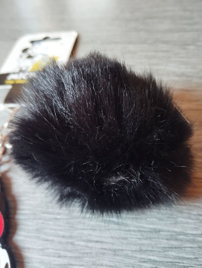 Mickey & Minnie Mouse : Lot portes-clés avec pompons - photo numéro 4