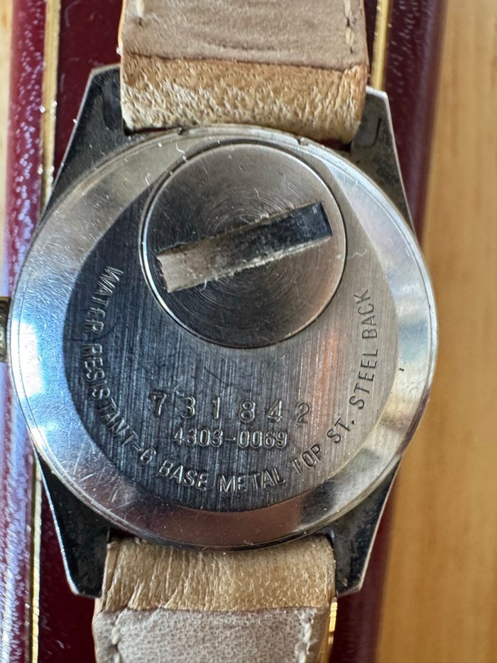 Montre Seiko Quartz vintage dorée – Années 70/80 – Pile neuve – Bracelet cuir ZRC fait main - photo numéro 3