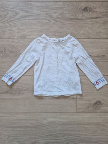 T-shirt bébé fille manches longues Orchestra 12 mois