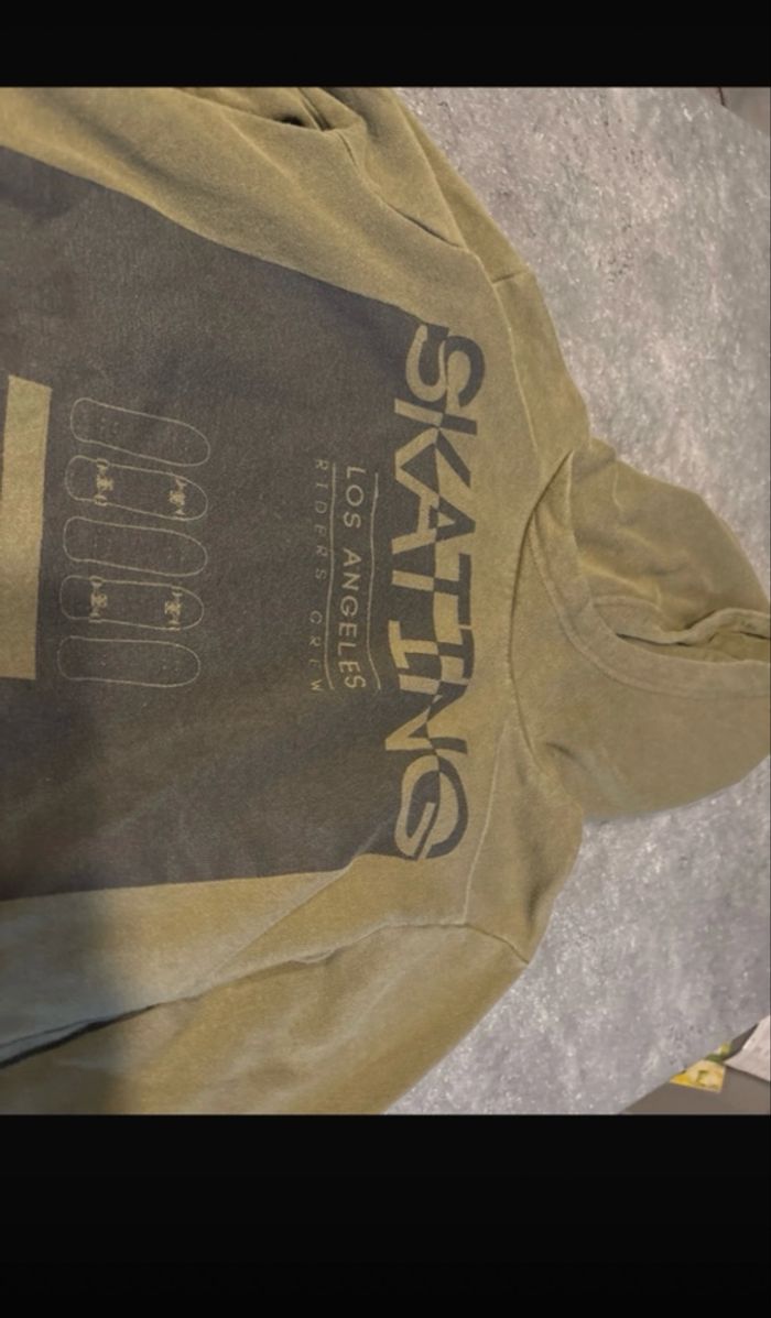 Sweet à capuche garçon 10ans