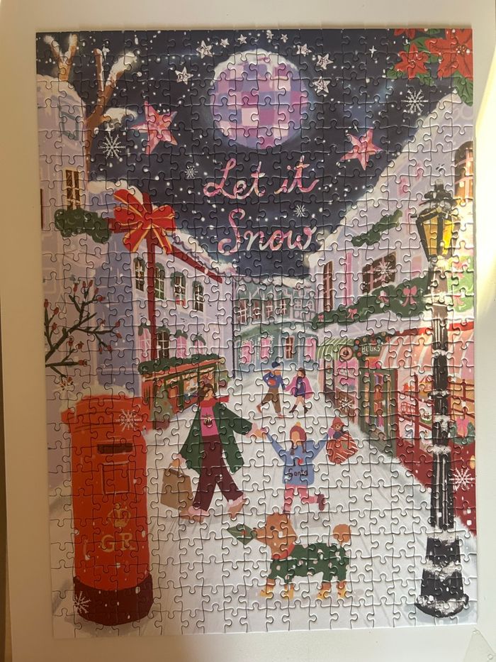 Puzzle 500 pièces Let it snow - Pieces&Peace - photo numéro 4