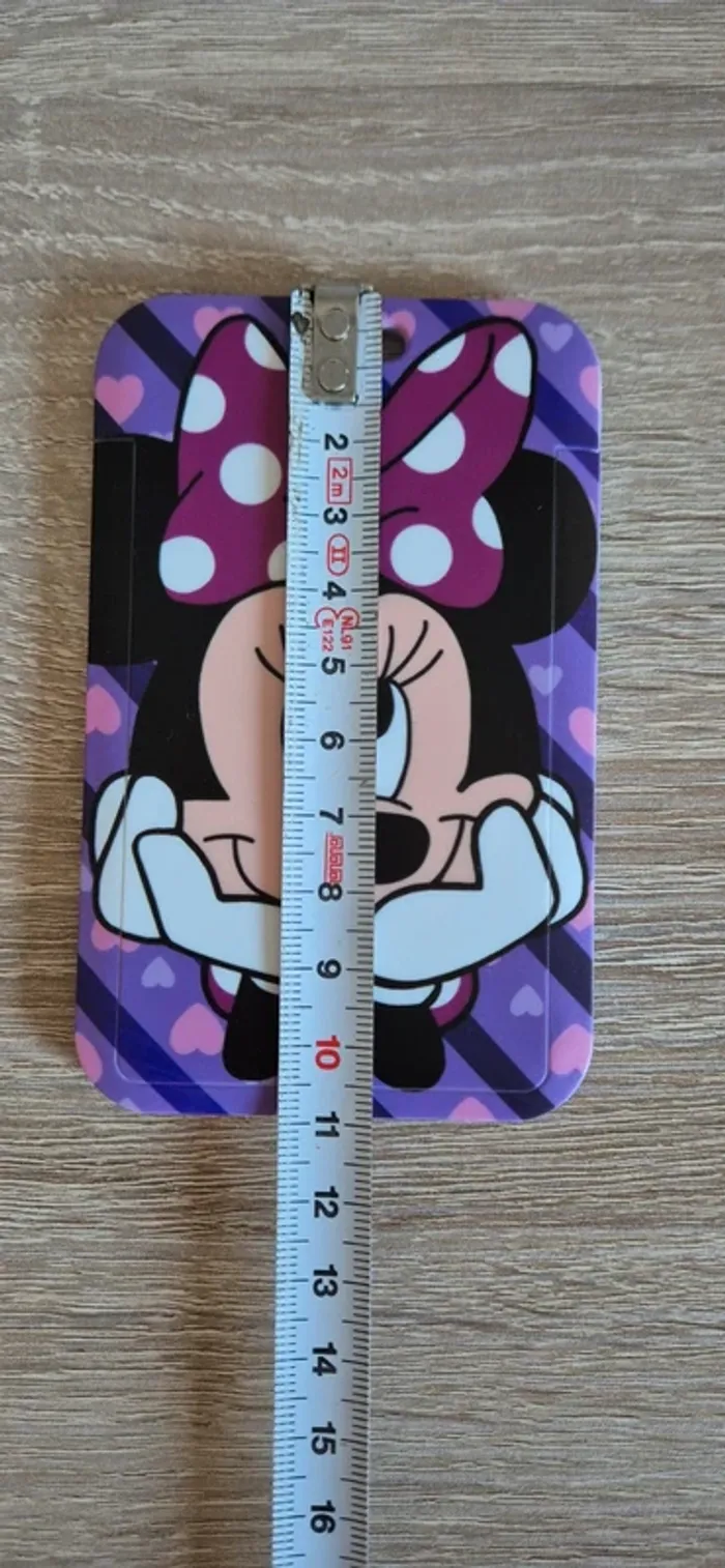 Porte carte d'identité Minnie avec lanière fantaisie. - photo numéro 5