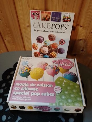 Livre + moule Popcake
