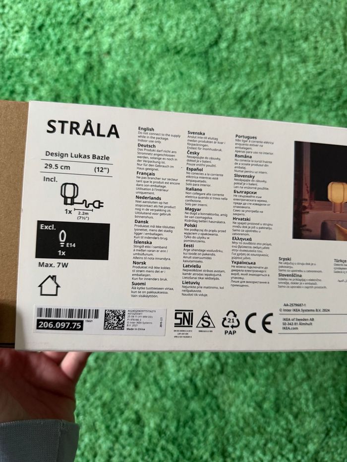 Lampe Stråla x IKEA x Lukas Bazle - photo numéro 4