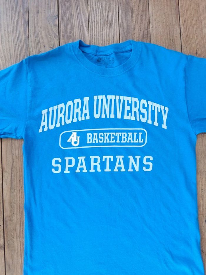 T-shirt USA university Spartans basketball S - photo numéro 2