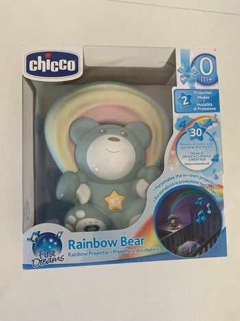 Veilleuse Projecteur Ourson arc-en-ciel Chicco