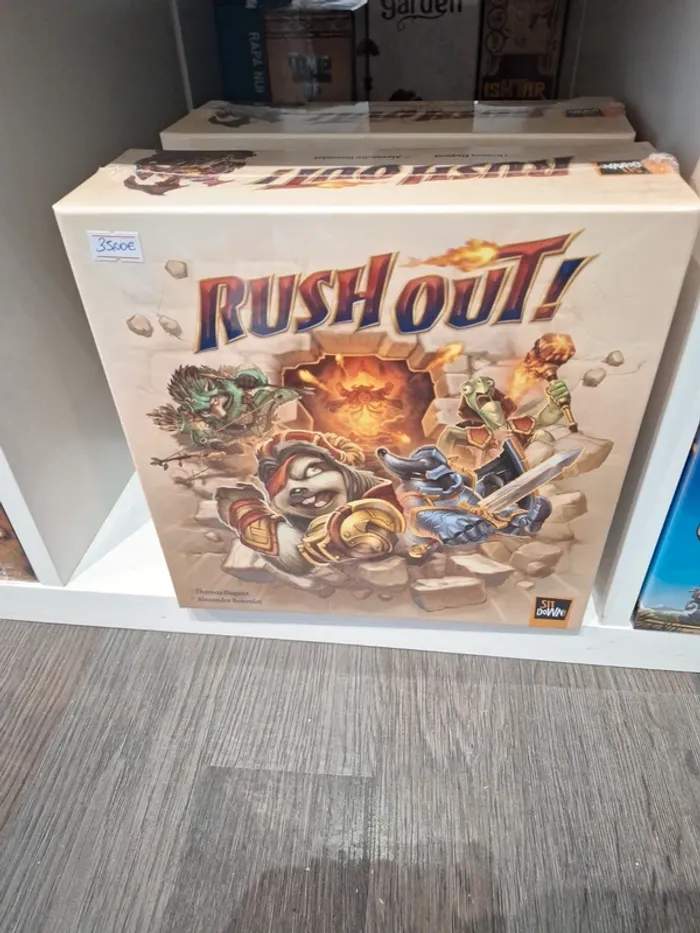 Rush Out! Jeu de société rapidité et coopération – Neuf sous blister