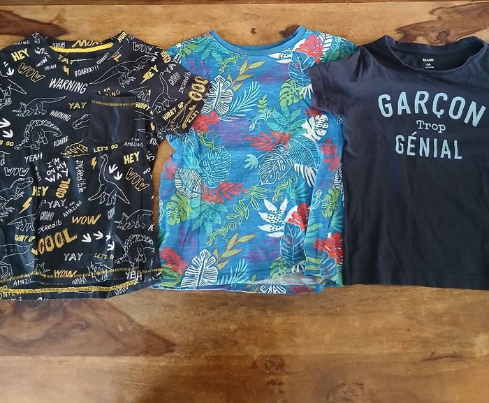 Lot t-shirt garçon 6 ans - photo numéro 5