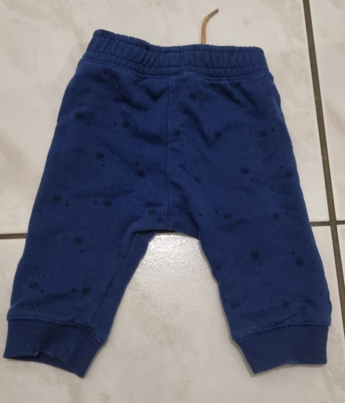 bas jogging bleu disney baby winnie l'ourson taille 3 mois - photo numéro 3