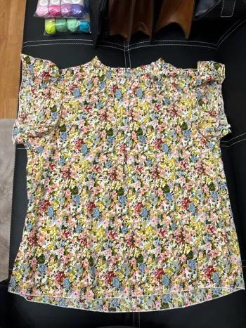 Blouse fleurie